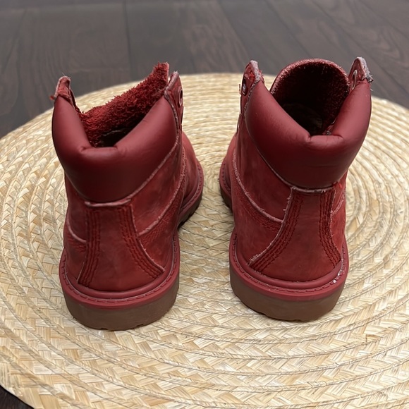 Timberland Kids Waterproof Combat Boots Size 5 - Picture 10 of 11